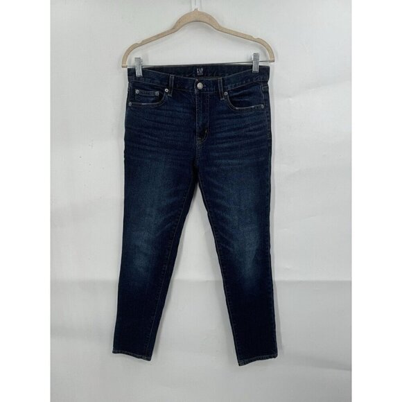 Gap Womens Jeans Size 25 Best Girlfriend Medium Wash Blue Mid Rise Western - Picture 1 of 10